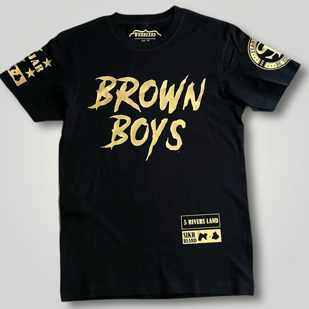 Boys brown t shirt deals