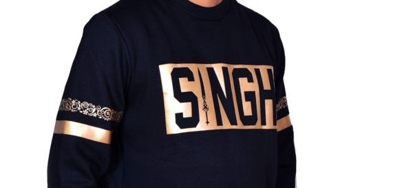 Singh Crewneck Sweator Gold Urban Black