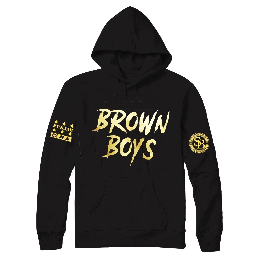 Brown Boys Hoodie/ Sweatshirt - Main Image
