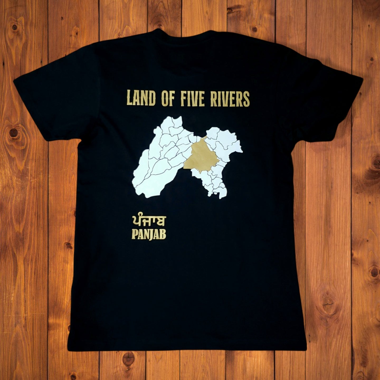 Panjab land of Five Rivers T-shirt