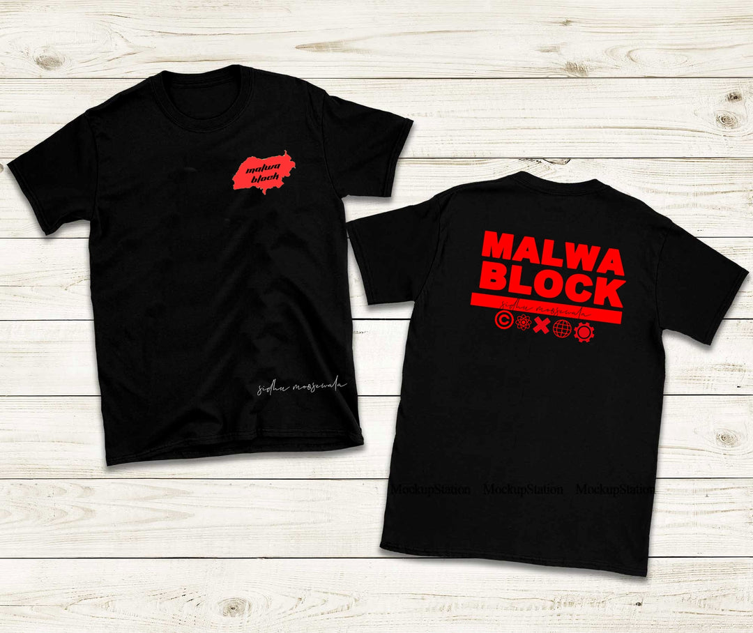 Malwa block V2 T-Shirt