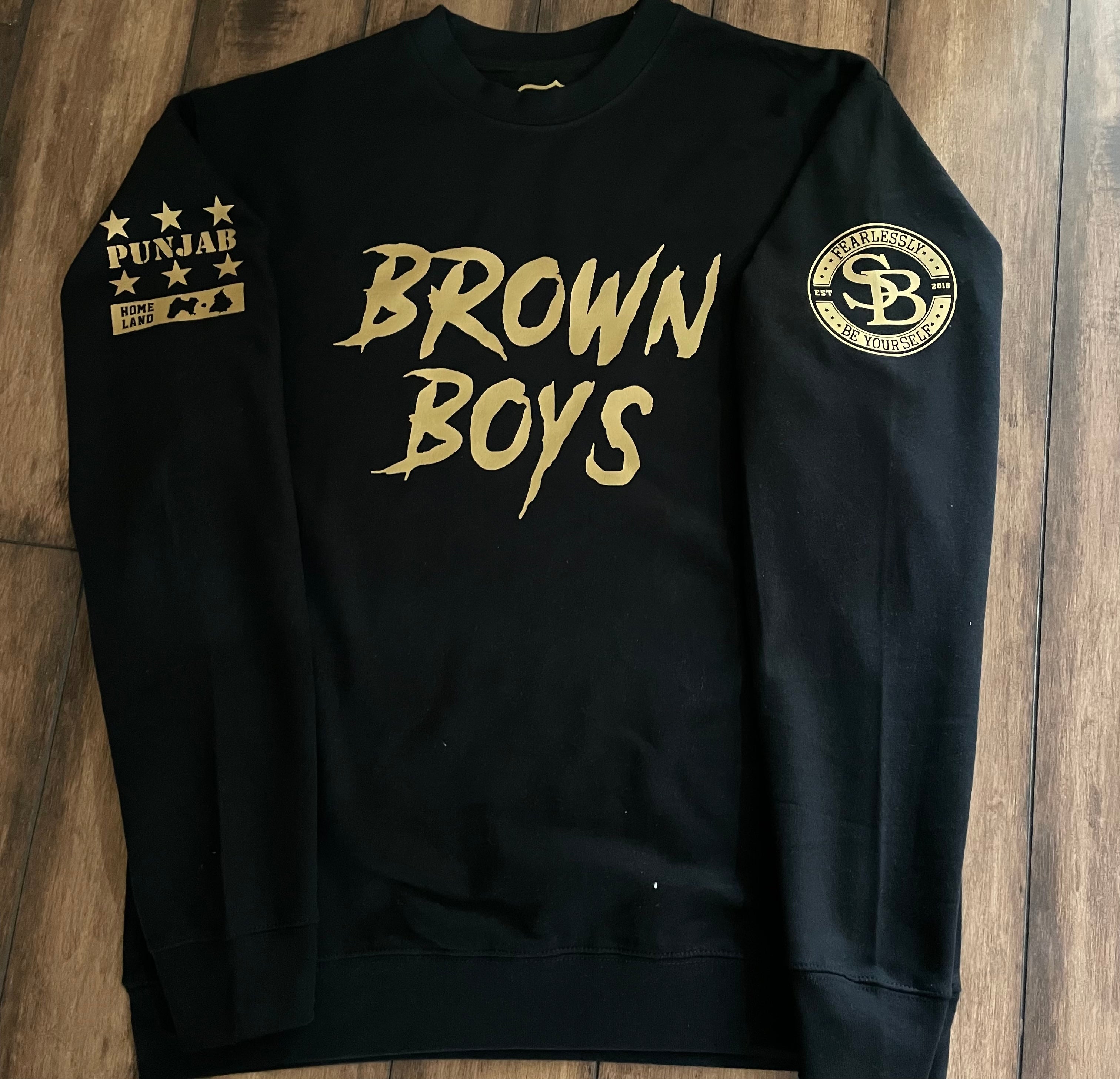 Brown Boys Hoodie/ Sweatshirt