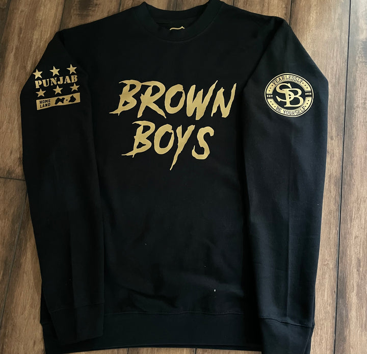 Brown Boys Hoodie/ Sweatshirt