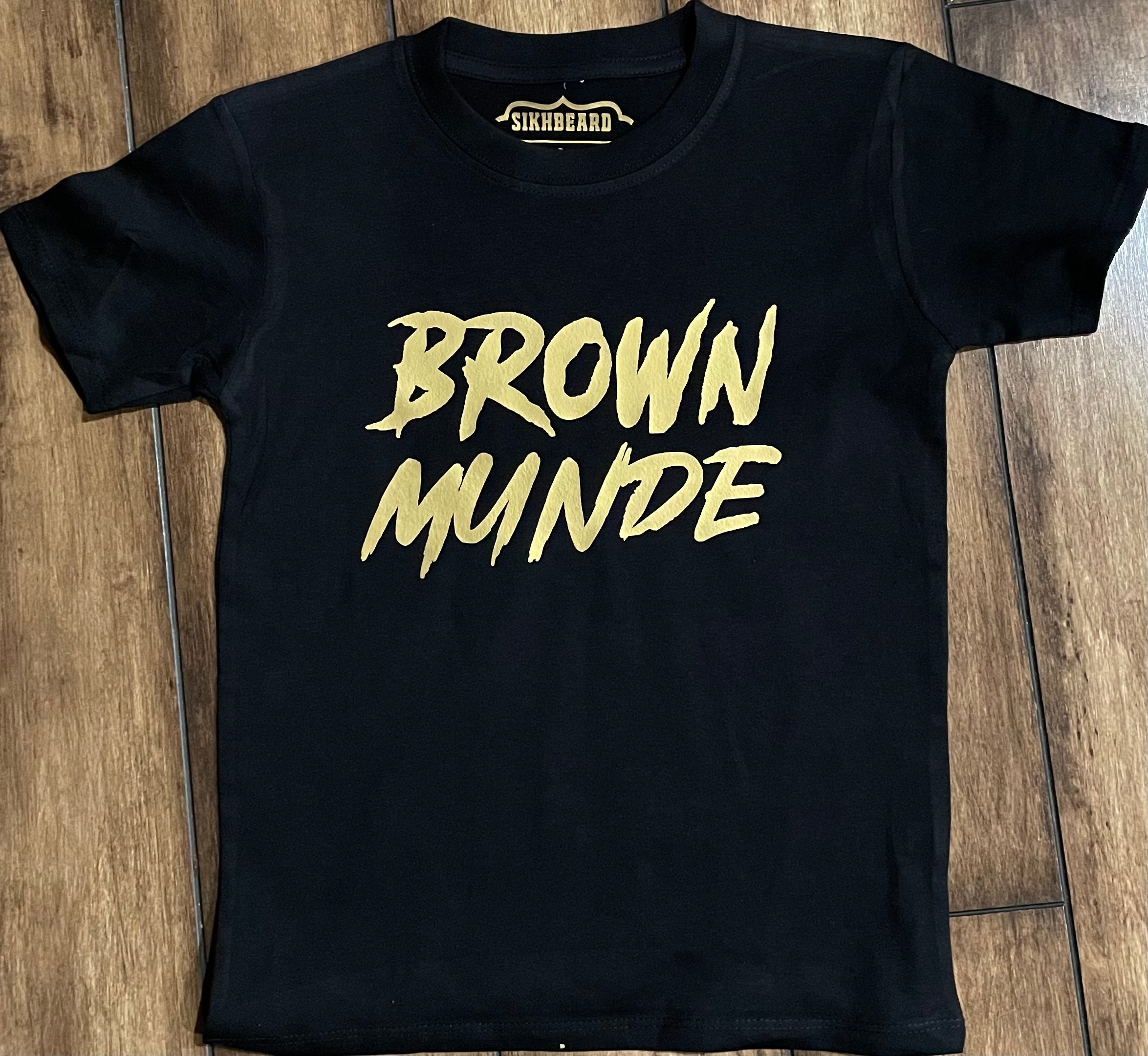 Brown Munde Kids T-shirt
