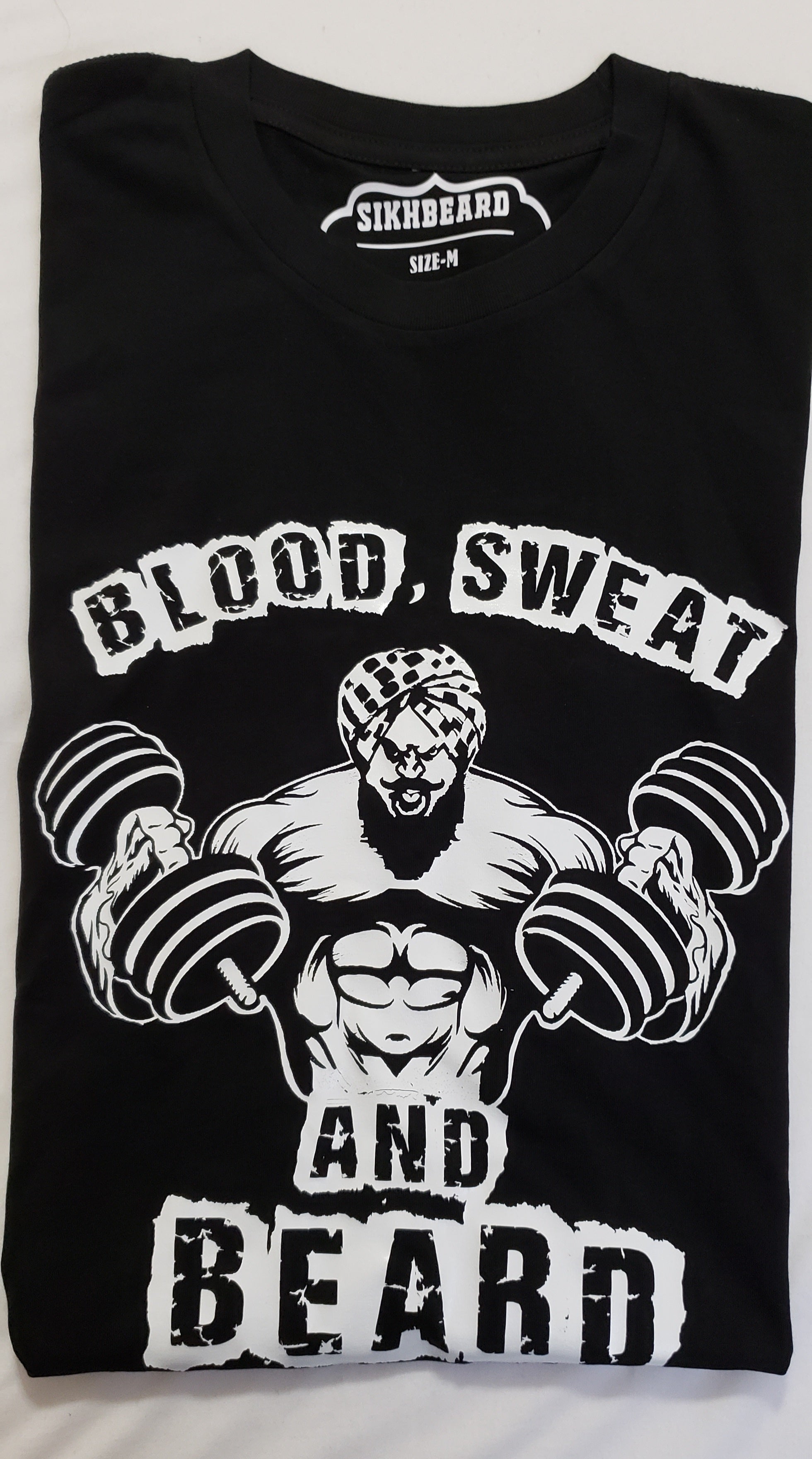 Blood Sweat And Beard T-Shirt/Full Sleeve