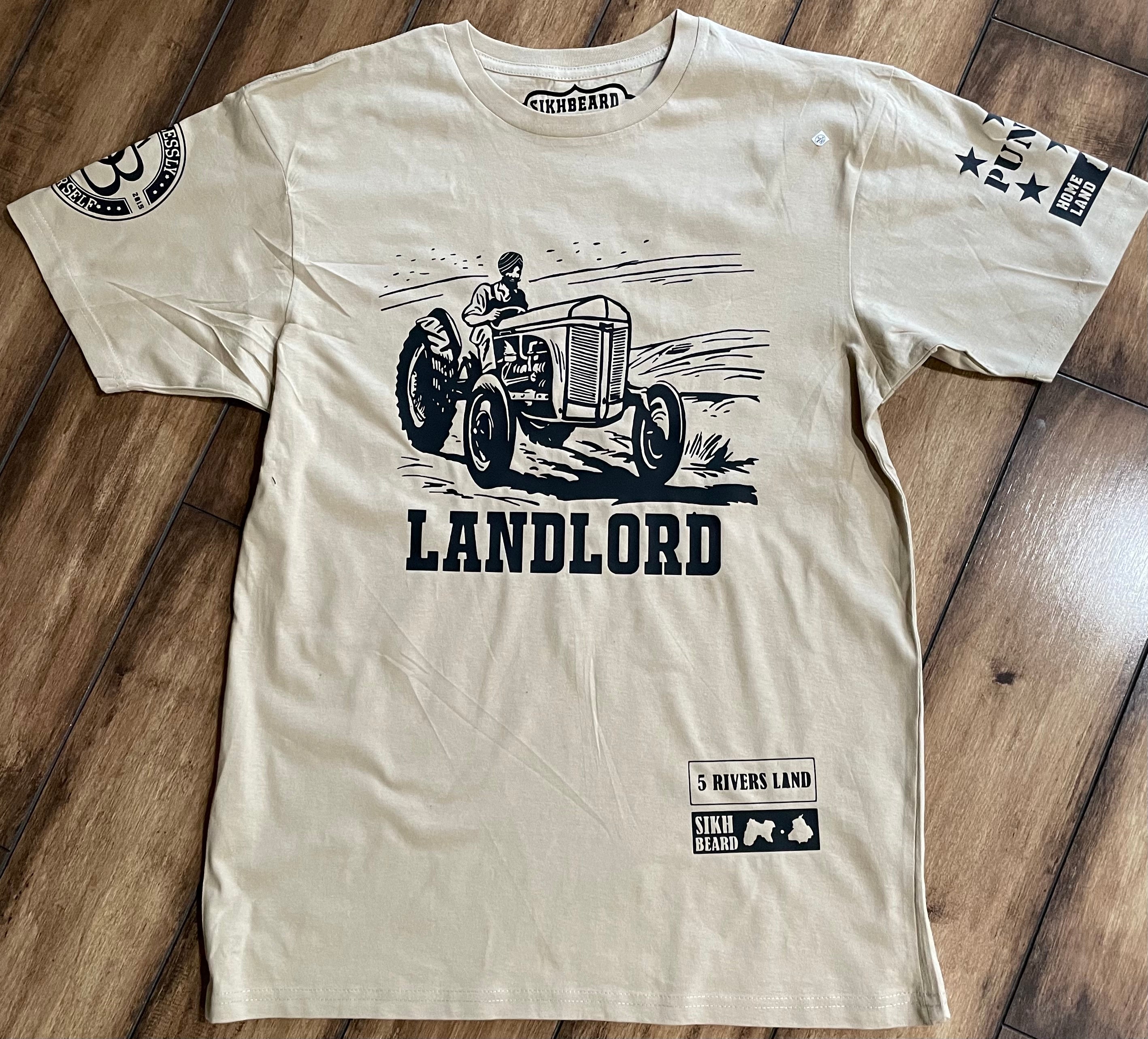 Landlord Crew neck Punjabi T-shirt