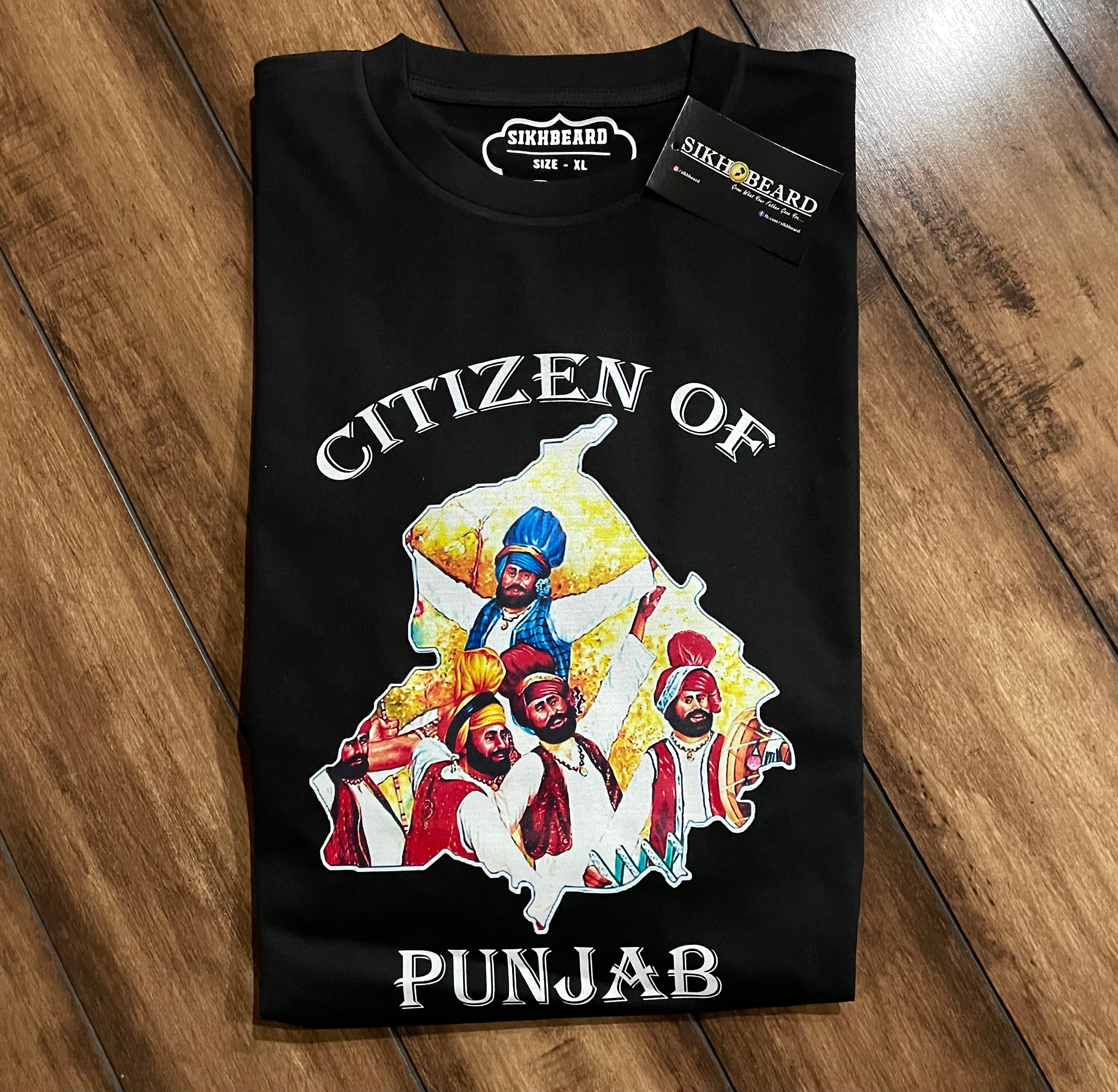 Citizen Of Punjab- Full Sleeve T-shirt