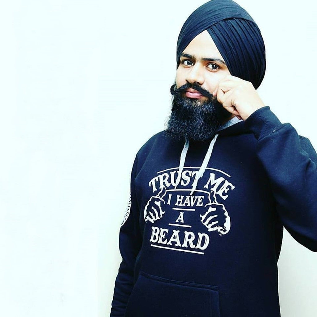 Trust me I have a Beard | Punjabi Sikh style Hoodie
