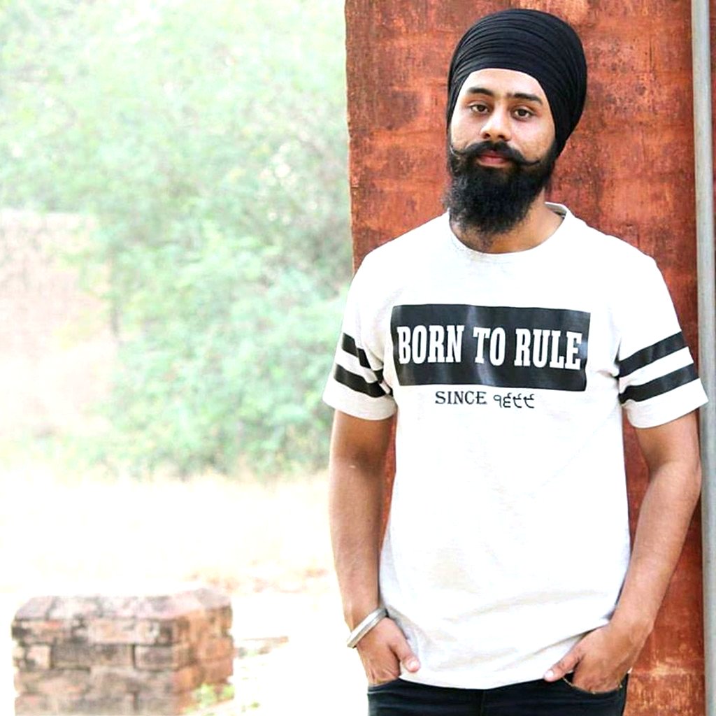 Born to Rule T-Shirt | SikhBeard Punjabi collection