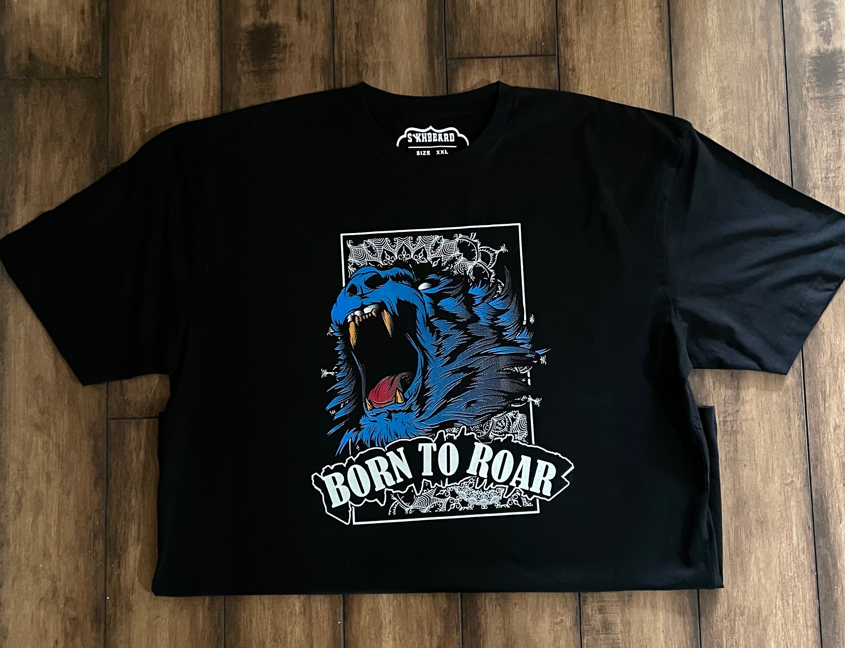 Born to Roar - Half Sleeve T-shirt