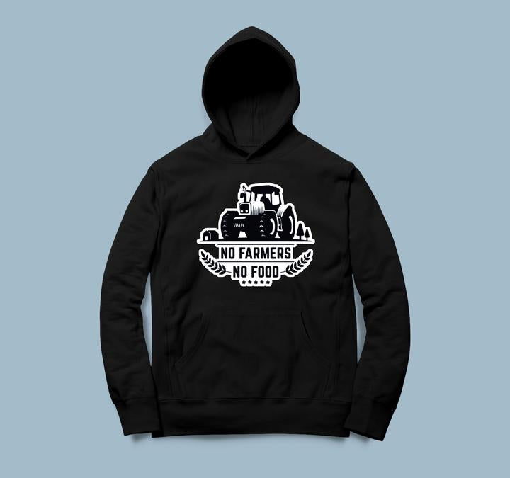 NO FARMER NO FOOD KIDS HOODIE