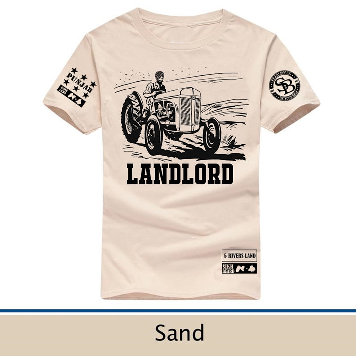 Landlord Crew neck Punjabi T-shirt