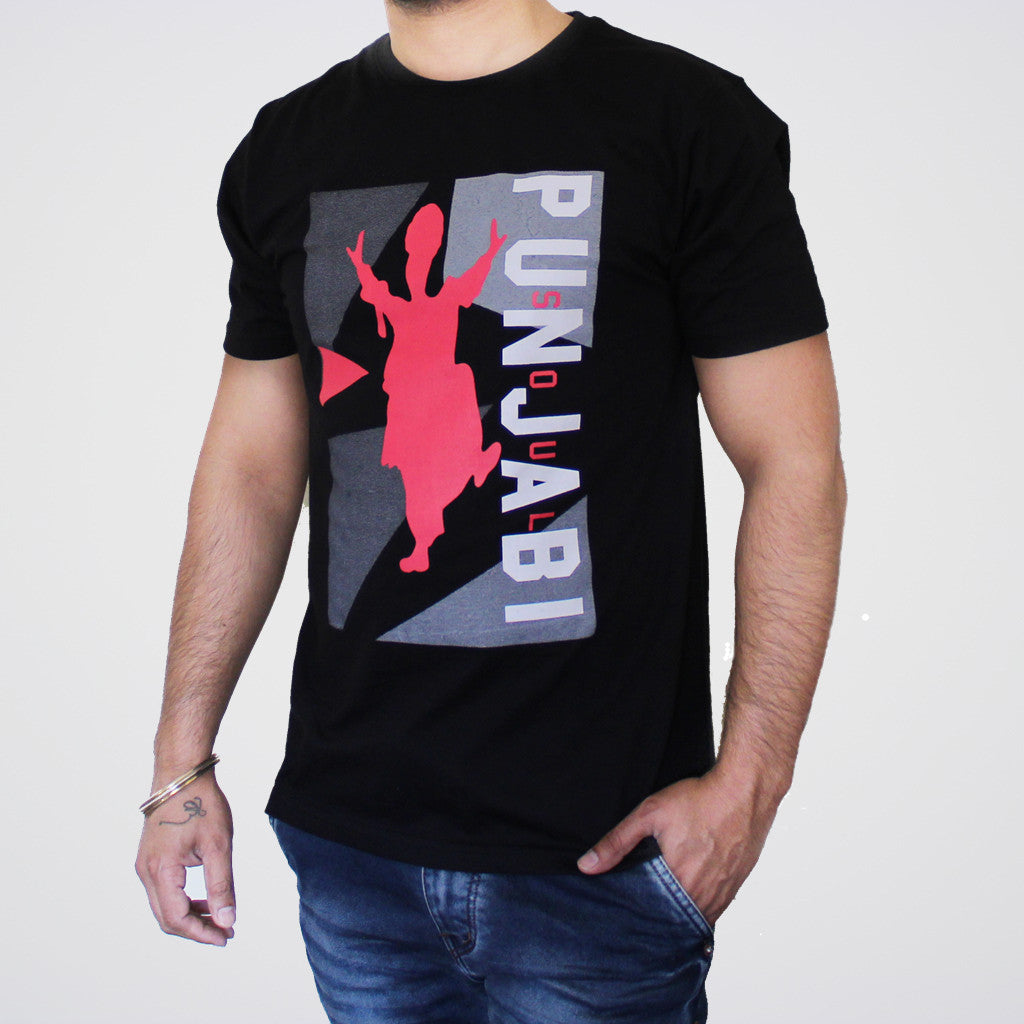 Buy Punjabi Soul - Round neck Punjabi T-Shirt Online