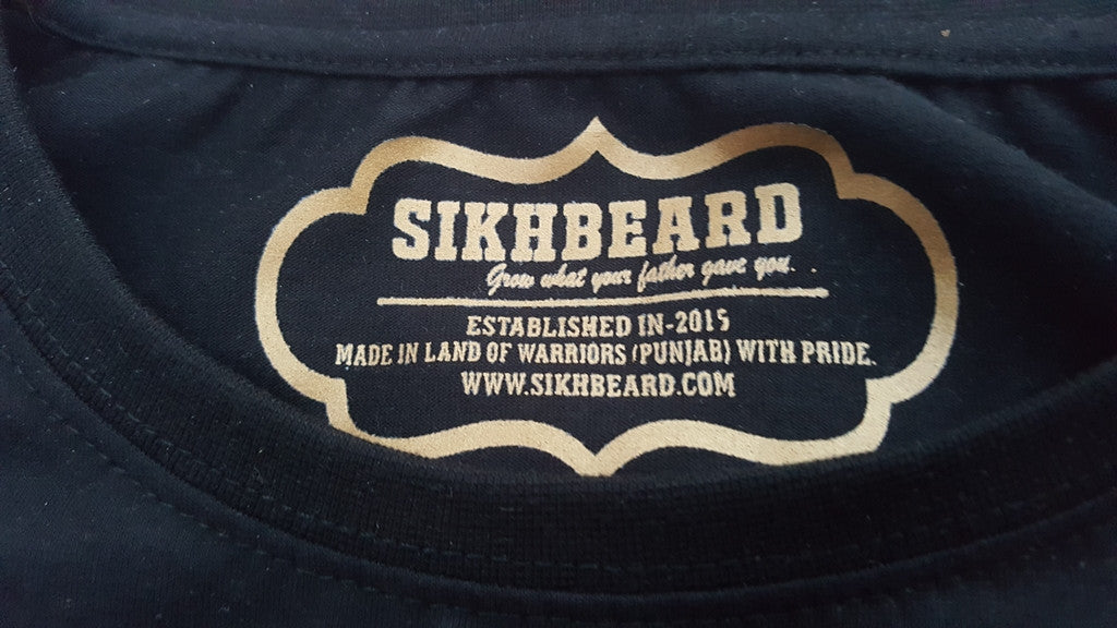 SikhBeard T Shirt Stamp 