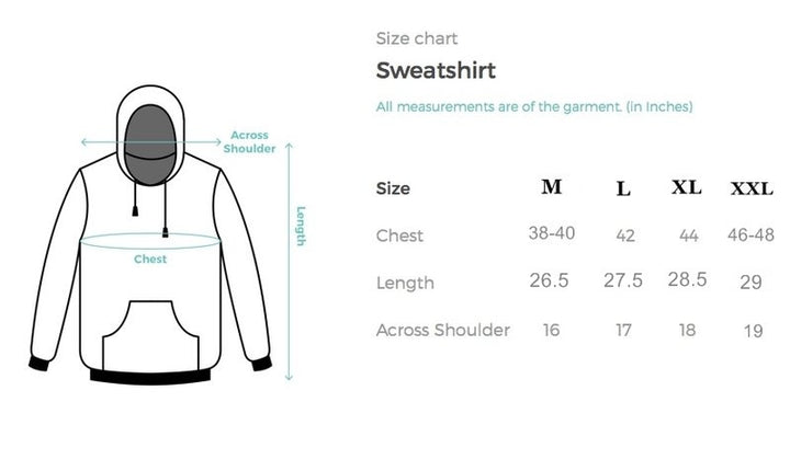 Moustache Hoodie