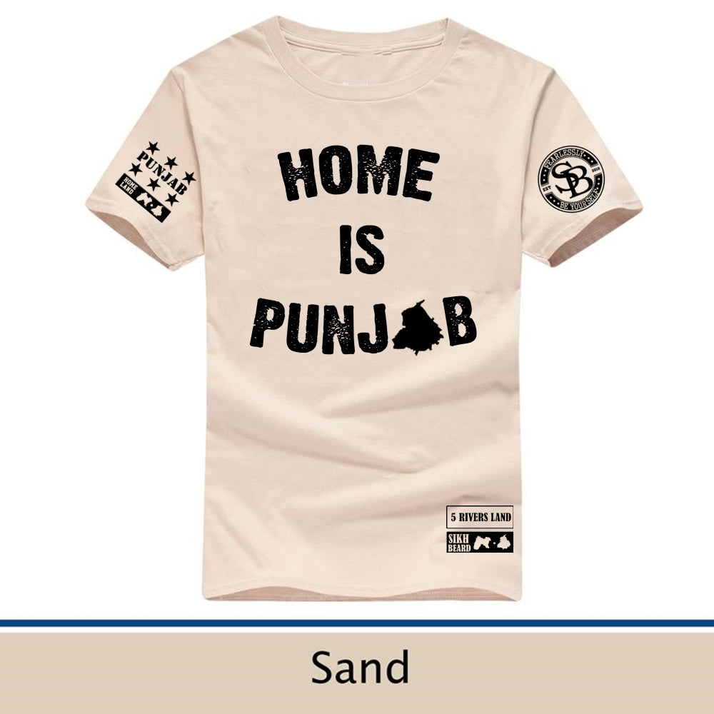 Home Is Punjab T-Shirt/ Full Sleeve