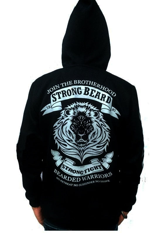 Bearded Warriors  | Zipper Hoodie