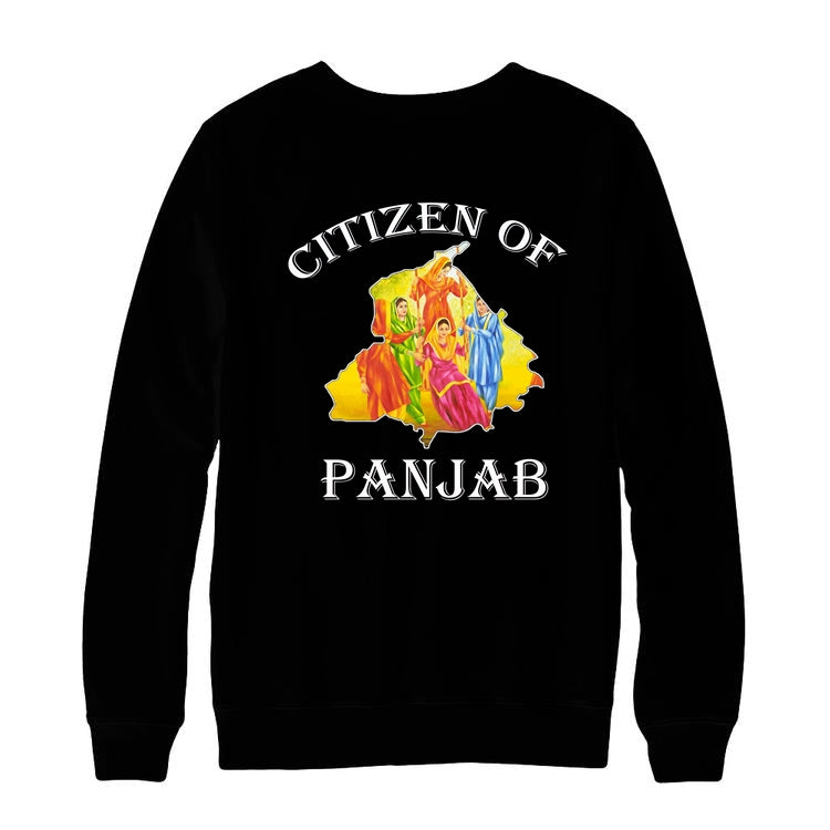 Citizen Of Punjab- crewneck sweatshirt