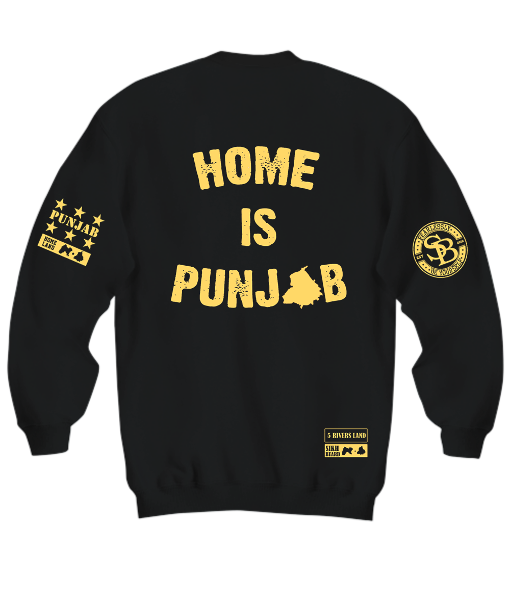 Home Is Punjab Gold Hoodie/Sweatshirt