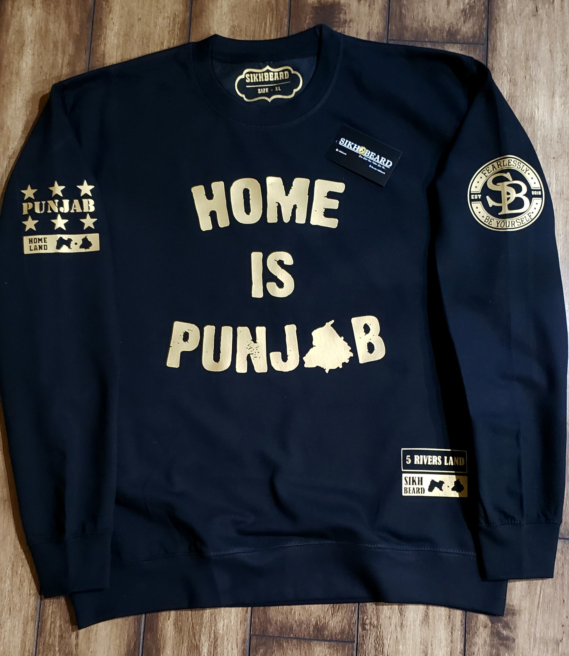 Home Is Punjab Gold Hoodie/Sweatshirt