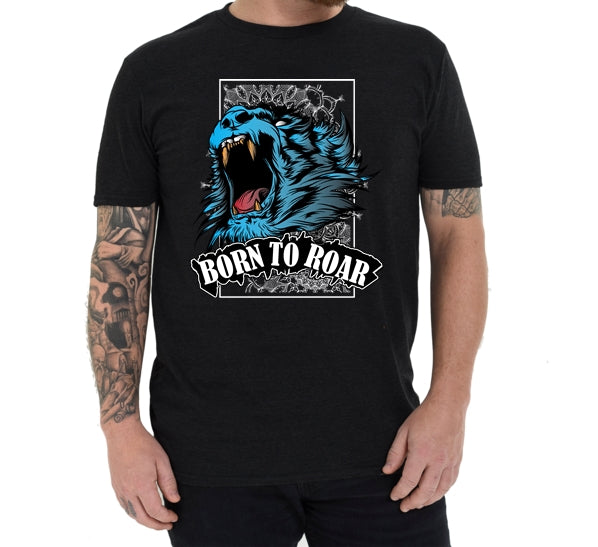 Born to Roar - Half Sleeve T-shirt