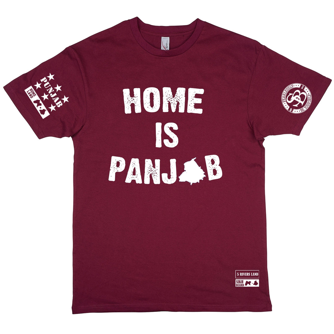 Home Is Punjab T-Shirt/ Full Sleeve