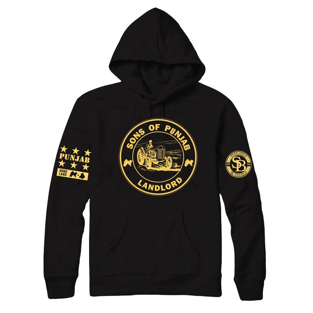 Son Of Punjab Gold Hoodie/ SweatShirt